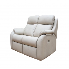 G Plan Kingsbury 2 Seater Recliner Sofa in Leather