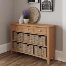 Burnley Sideboard with 6 Baskets