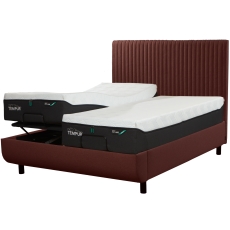Tempur Arc Disc Adjustable Bed with Vertical Headboard – Copper