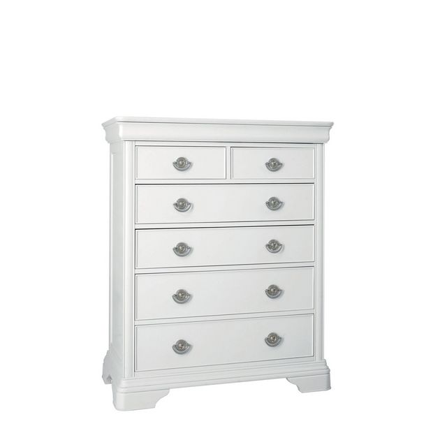 Cookes Collection Chateau Blanc 2 Over 4 Drawer Chest 