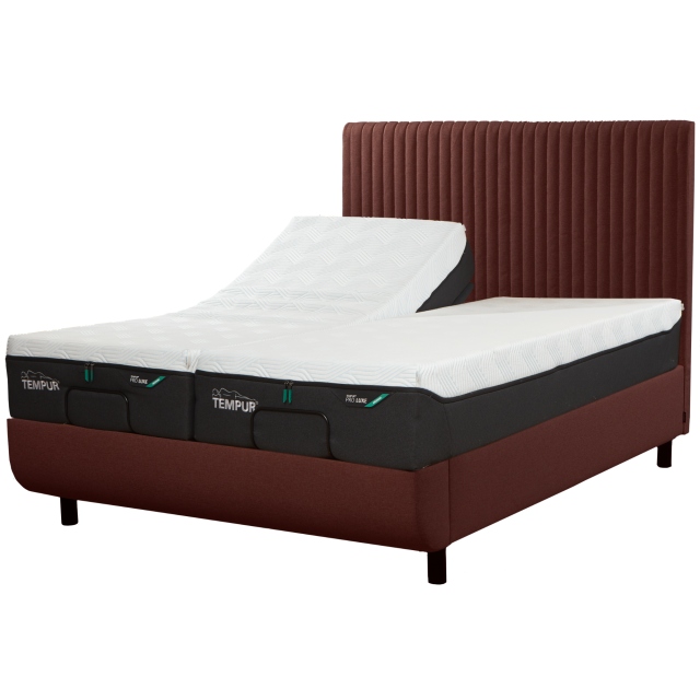 Tempur Arc Disc Adjustable Bed with Vertical Headboard – Copper 1