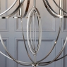 Polished Nickel 6 Light Ceiling Fitting 2