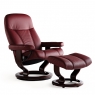 Stressless Consul Large Chair and Stool 2