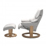 Stressless Reno Small Chair & Stool Classic Base 2