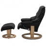 Stressless Reno Large Chair & Stool Classic Base 2