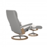 Stressless View Small Chair & Stool Signature Base 4