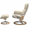 Stressless Promotional Consul Large Signature Chair and Stool 2