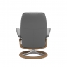 Stressless Promotional Consul Small Signature Chair and Stool 3