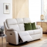 G Plan Kingsbury 3 Seater Recliner in Leather