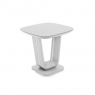 Cookes Collection Lewis Lamp Table White 2