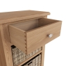 Burnley Side Table with 2 Baskets 7