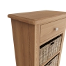 Burnley Side Table with 2 Baskets 8