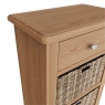 Burnley Side Table with 3 Baskets 7