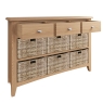Cookes Collection Burnley 3 Drawer, 6 Baskets Unit 4