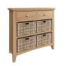 Burnley Sideboard with 4 Baskets 3