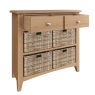 Burnley Sideboard with 4 Baskets 4