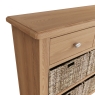 Burnley Sideboard with 4 Baskets 8
