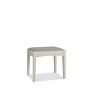 Cookes Collection Camden Soft Grey and Pale Oak Stool
