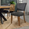 Cookes Collection Saturn (laurence) Dining Chair - Grey 2