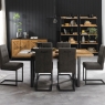 Iris Extending Dining Table & 6 Cantilever Chairs 1