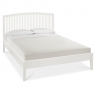 Ashely White Double Bedstead 1