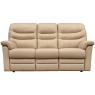 G Plan Ledbury 3 Seater Single Power Recliner Sofa LHF with Headrest & Lumbar in Leather 2