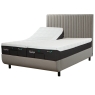 Arc Adjustable Bed with Vertical Headboard Warm Stone 1
