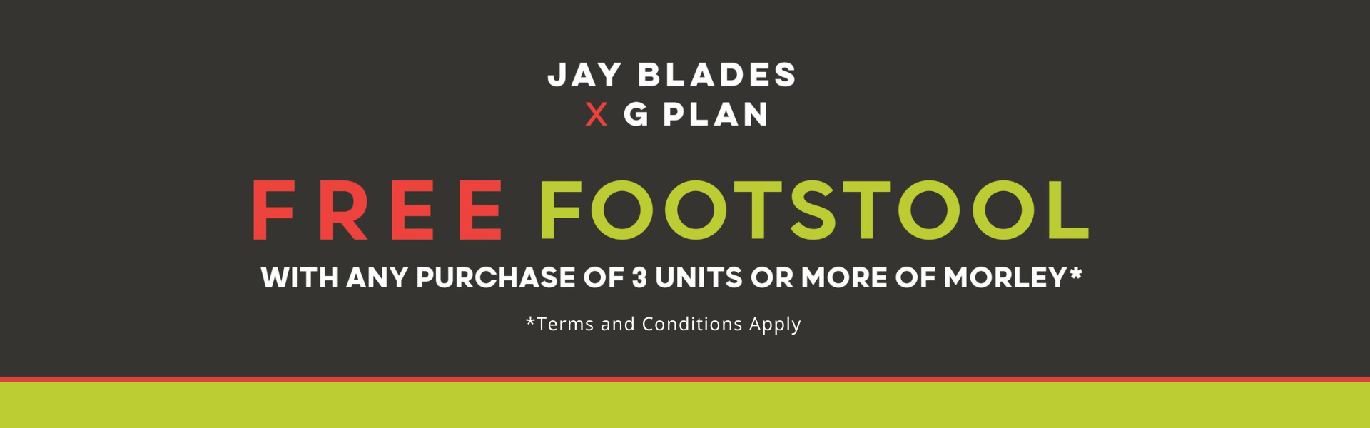 Jay Blades Free Footstool Landing Page Banner