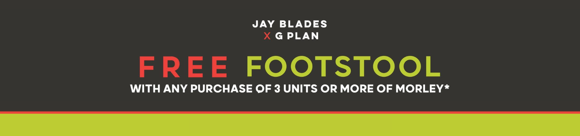 Jay Blades Free Footstool Collections Banner 