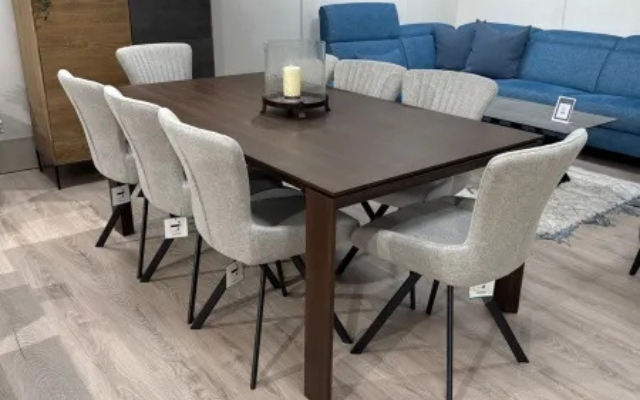 Omnia & Maria
180cm Ext. Dining Table & 8 Chairs
Was £3,989 Was £2,899
VISIT US
Omnia & Maria
180cm Ext. Dining Table & 8 Chairs
Was £3,989 Was £2,899
VISIT US