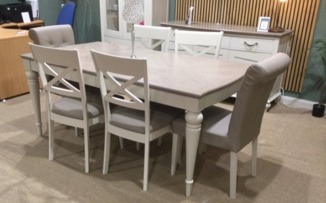 Geneva
Extending Dining Table & 6 Chairs
Was £2,494 Now £1,999
VISIT US
Geneva
Extending Dining Table & 6 Chairs
Was £2,494 Now £1,999
VISIT US