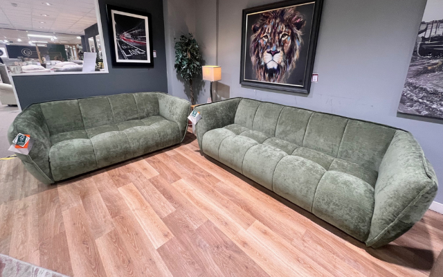 Clyde
3 Seater & 2 Seater Sofas
Was £5,172 Now £3,495
VISIT US
Clyde
3 Seater & 2 Seater Sofas
Was £5,172 Now £3,495
VISIT US