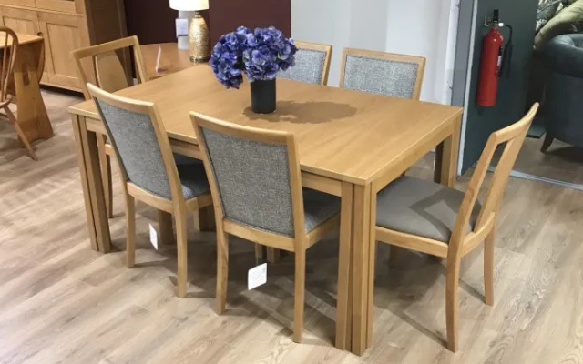Skovby
Dining Table & 6 Winsor Chairs
Was £4,185 Now £1,999
VISIT US
Skovby
Dining Table & 6 Winsor Chairs
Was £4,185 Now £1,999
VISIT US