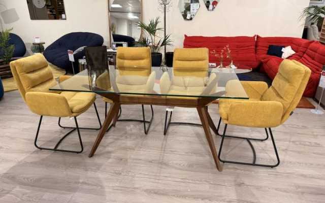 Calligaris & Akante
160cm Dining Table & 4 Copenhague Chairs
Was £2,008 Now £1,399
VISIT US
Calligaris & Akante
160cm Dining Table & 4 Copenhague Chairs
Was £2,008 Now £1,399
VISIT US