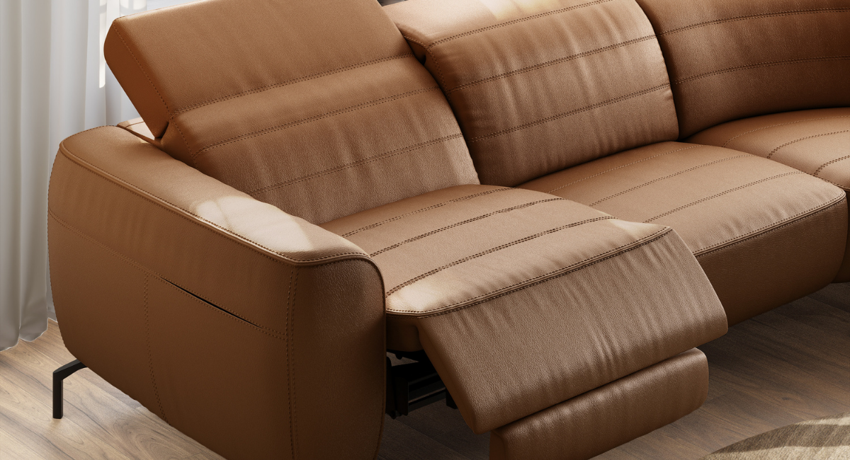 This model is engineered with an advanced all-in-one dual reclining mechanism that moves in a beautifully fluid sequence to elevate your comfort. As you activate the motion, the headrest adjusts first, supporting your posture and easing tension in the neck and shoulders. The mechanism then continues with a gentle comfort-tilt of the seat, followed by a full, luxurious extension of the footrest, creating a tailored reclining experience that adapts to your body’s natural alignment.
Paired with innovative Zero Gravity technology, the system guides you into a weightless, perfectly balanced position where your legs are elevated to heart level. This scientifically supported posture helps reduce pressure on the spine, improve circulation, and deliver a profound sense of relaxation - offering not just comfort, but genuine wellness benefits with every use.
