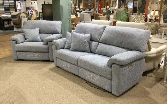 Ashwood
Harrington 3 Seater Recliner Sofa, Recliner Cuddler & Scatter Cushions
Was £4,594 Now £3,899
VISIT US
Ashwood
Harrington 3 Seater Recliner Sofa, Recliner Cuddler & Scatter Cushions
Was £4,594 Now £3,899
VISIT US