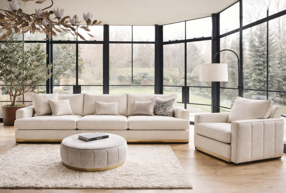 The Duresta Monte Carlo is an exceptionally modern design that effortlessly combines contemporary elegance with refined craftsmanship. Defined by its clean, architectural lines, it brings a sense of structure and sophistication to any space. The beautifully executed fluted detailing adds depth and texture, creating a subtle visual rhythm that elevates the overall aesthetic. Completing the look is an impeccable metal plinth, which not only provides a striking contrast but also enhances the sense of lightness and precision in the design. Altogether, the Monte Carlo is a statement piece that balances modern styling with timeless appeal.
