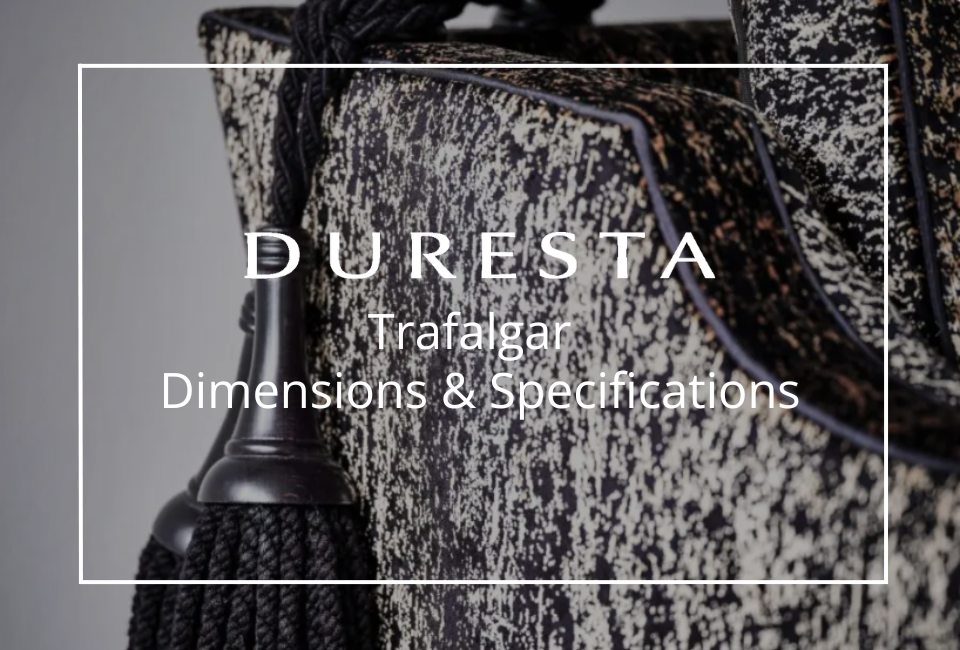 Offered in a selection of thoughtfully designed sizes, the Trafalgar Collection provides the flexibility to suit a variety of living spaces, from more compact rooms to larger, more open interiors. Each piece is carefully proportioned to maintain its signature balance of comfort, support and timeless design.

For full details on dimensions, configurations and available options, please refer to the specification sheet. To fully appreciate the scale, comfort and craftsmanship of the Trafalgar range, we invite you to visit your nearest Cookes Furniture showroom, where our expert team can guide you through the collection and help tailor it perfectly to your home.
