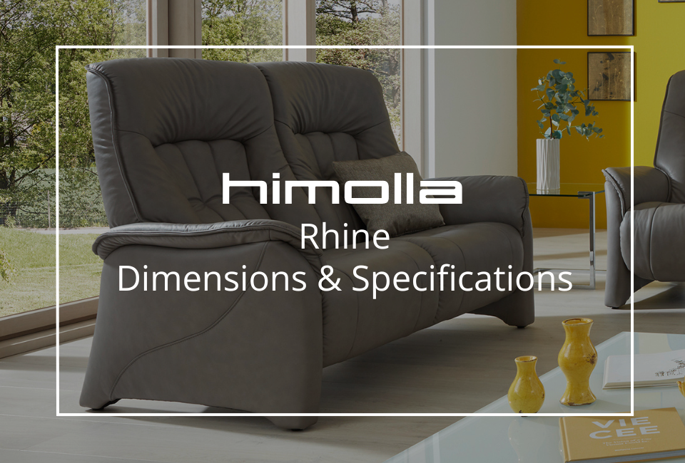 The Himolla Rhine is available in a wide choice of sizes and configurations, making it easy to find the perfect fit for your living space. From compact sofas to spacious corner arrangements, each piece is designed to combine exceptional comfort with flexible, stylish living.
