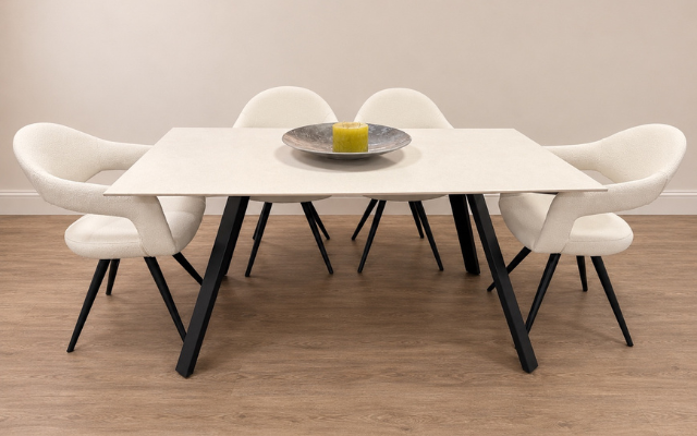 Quartz
160cm Dining Table & 4 Julia Dining Chairs
Was £1,216 Now £849
VISIT US
Quartz
160cm Dining Table & 4 Julia Dining Chairs
Was £1,216 Now £849
VISIT US