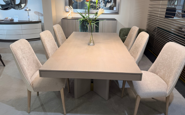 James
Extending Dining Table, 6 Allure Chairs & Sideboard
Was £10,717 Now £6,799
VISIT US
James
Extending Dining Table, 6 Allure Chairs & Sideboard
Was £10,717 Now £6,799
VISIT US