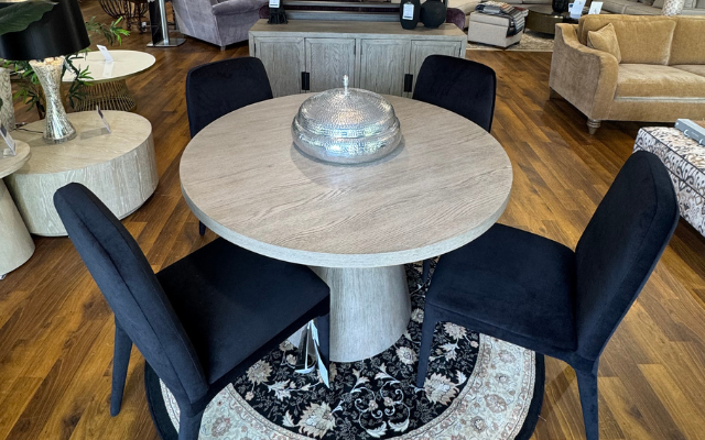 Tahoe
Round Dining Table, 4 Chairs & Sideboard
Was £3,673 Now £2,195
VISIT US
Tahoe
Round Dining Table, 4 Chairs & Sideboard
Was £3,673 Now £2,195
VISIT US