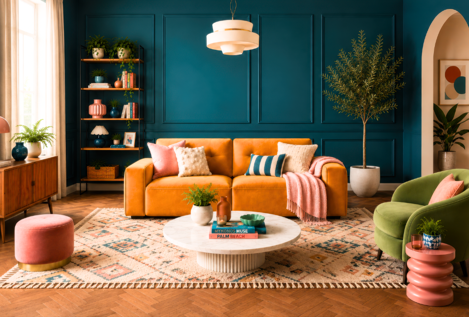 Keep your living room light and relaxed with breathable linen cushions, woven textures and coastal-inspired accessories. Choose lighter throws and let natural light take centre stage for an effortless summer look.
