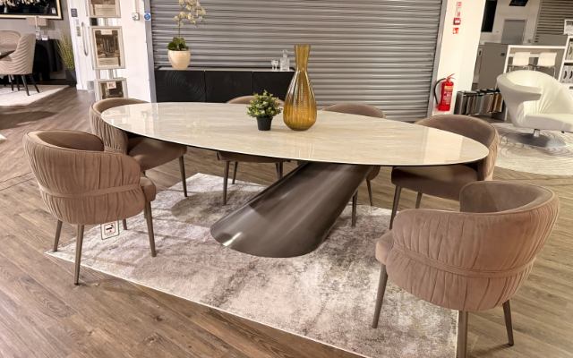 Willa
240cm Dining Table, 6 Cruz Chairs & Sideboard
Was £4,862 Now £2,849
VISIT US
Willa
240cm Dining Table, 6 Cruz Chairs & Sideboard
Was £4,862 Now £2,849
VISIT US