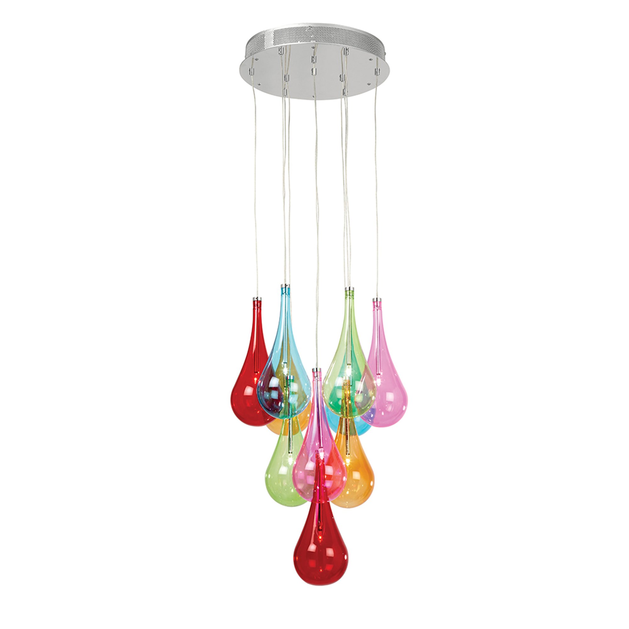 Coloured glass ceiling lights hotsell