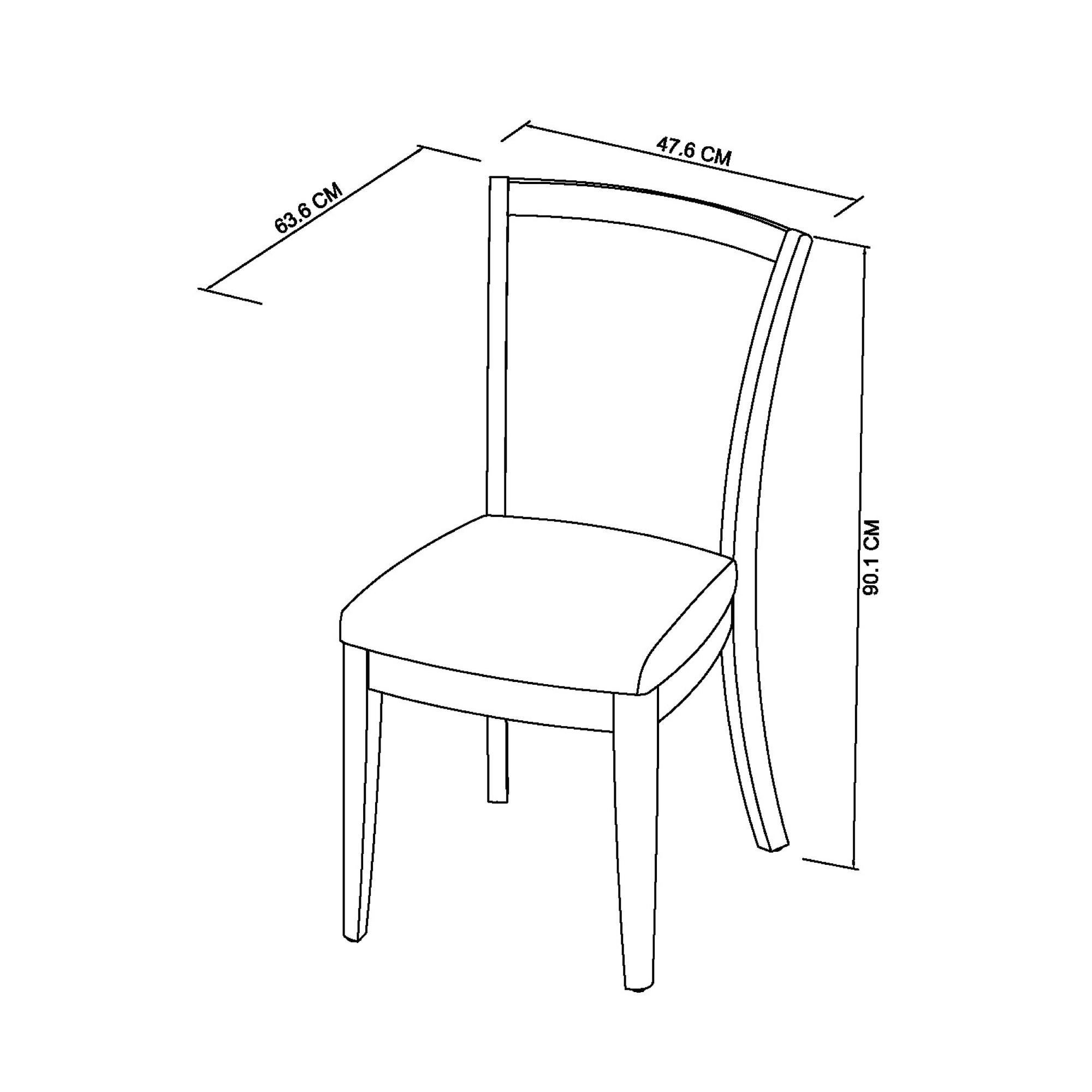 Cambridge Oak Dining Cambridge Upholstered Dining Chair | Cookes Furniture