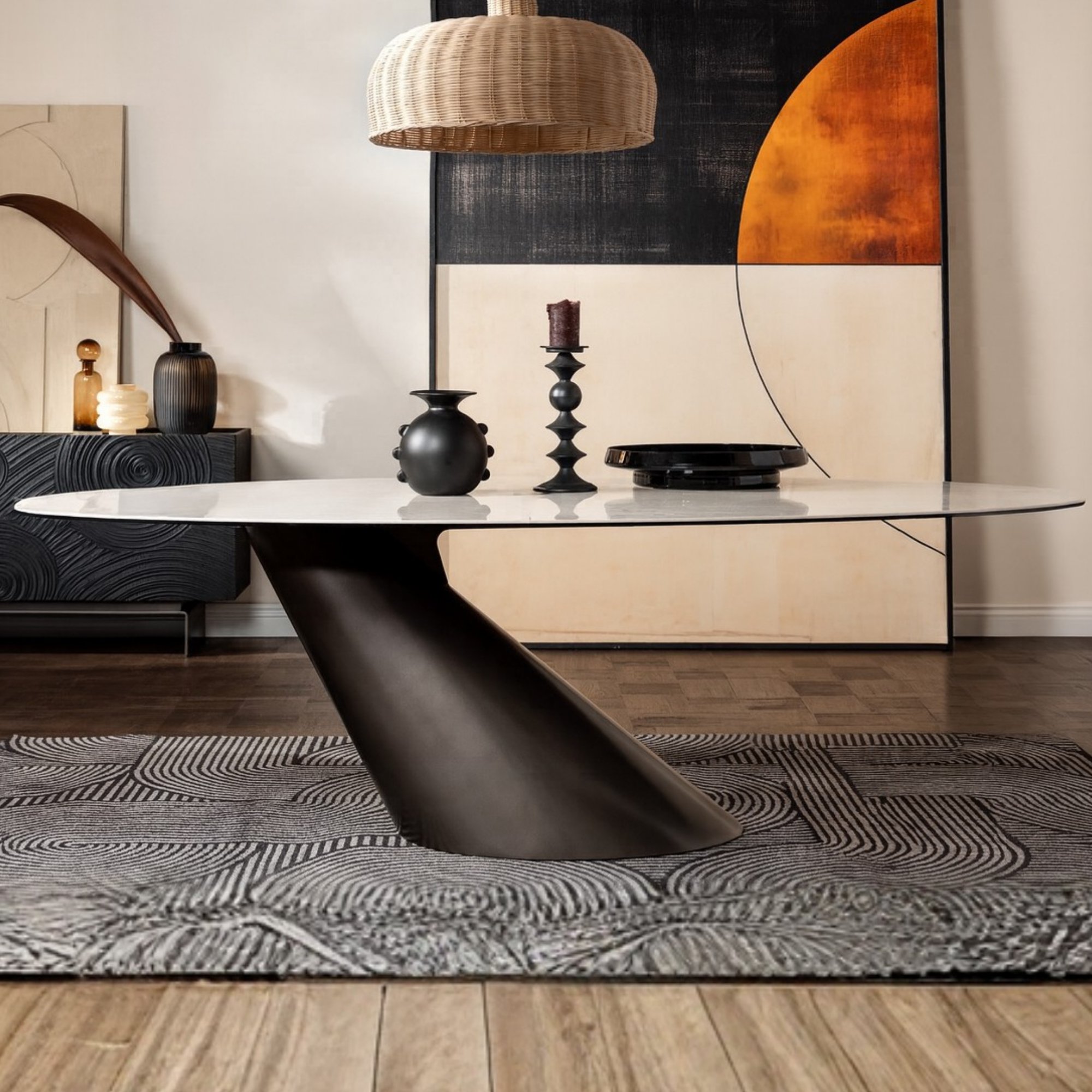 Willa Angled Dining Table 200cm | Cookes Furniture