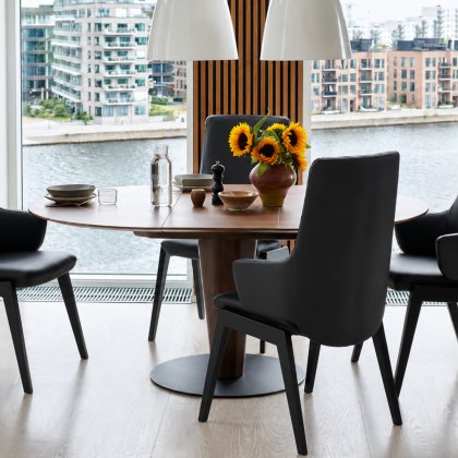 Stressless Bordeaux Round Centre Dining Table