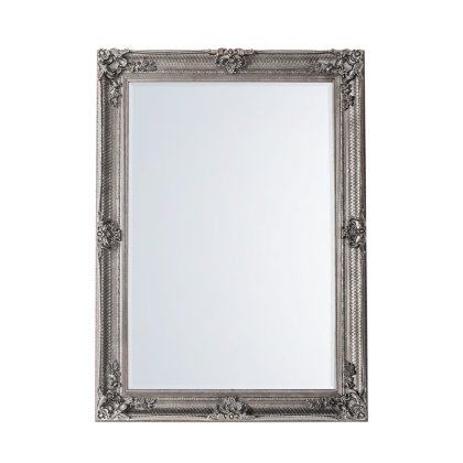 Abbey Small Rectangle Mirror - Silver Abbey Small Rectangle Mirror - Silver