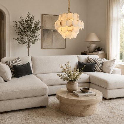 Caroline Small Alabaster Chandelier Caroline Small Alabaster Chandelier